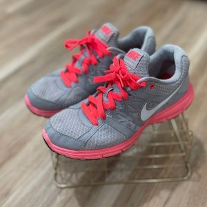 Hot Pink and Light Gray Nike Relentless 2 Tennis Shoes Women’s Size 9